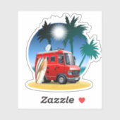 Sticker Camper de dessin (Feuille)