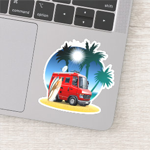 Sticker Camper de dessin