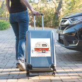 Sticker Camper Teardrop Classic Retro Thunder_Cove (Valise Insitu)