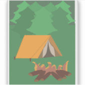 Sticker Camping (Devant)