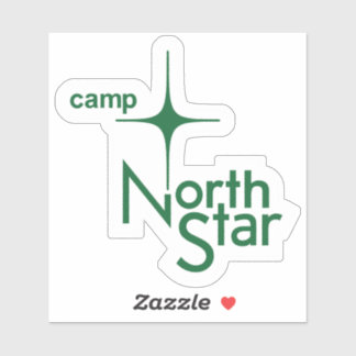 Sticker Camping North Star collant du camp d'été - Boules