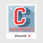 Sticker Campus CBC (Feuille)