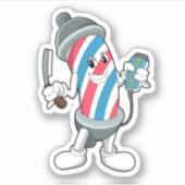 Sticker Can as Hairtravh Razor (Devant)