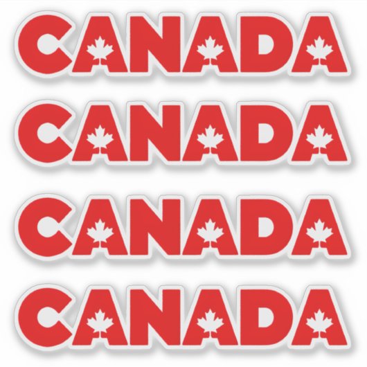Sticker Canada (Devant)