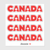 Sticker Canada (Feuille)
