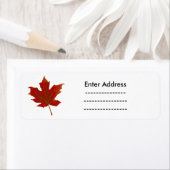 Sticker Canada étiquettes Maple Leaf Lighthouse Ro (En situation)