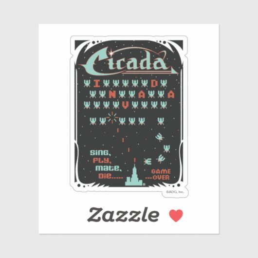 Sticker Canada Invada (Feuille)