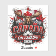 Canada Oh Canada 2026 Fan de foot