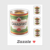 STICKER CANADAFIRST CAN (Feuille)