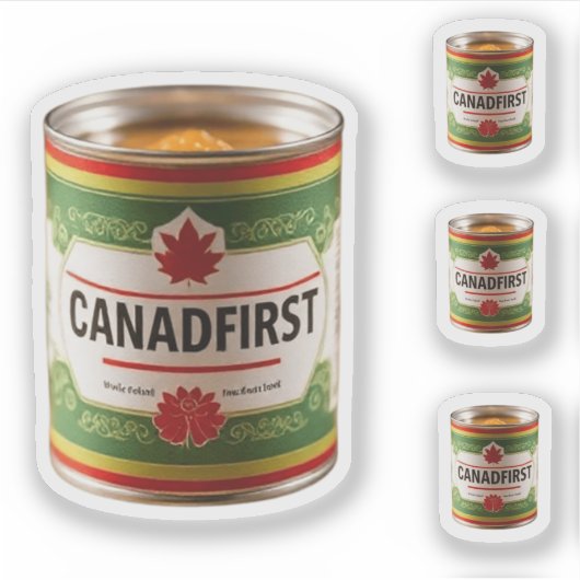 STICKER CANADAFIRST CAN (Devant)