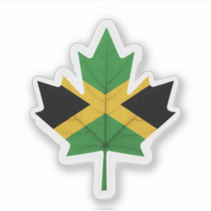 Sticker Canadien jamaïcain