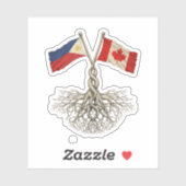 Sticker Canadien philippin (Feuille)