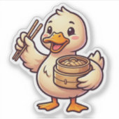 Sticker Canard aux raviolis (Devant)