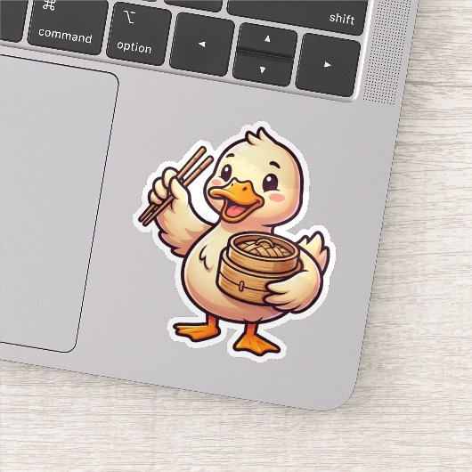 Sticker Canard aux raviolis (Détail)