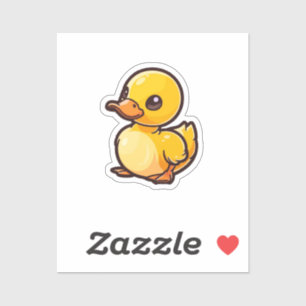 Sticker Canard cartonné