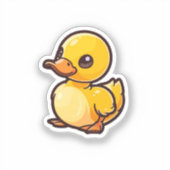 Sticker Canard cartonné (Recto)