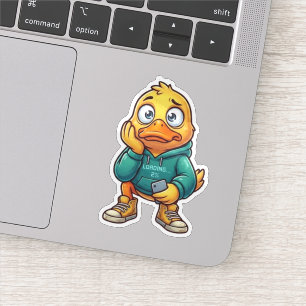 Sticker Canard de mise en mémoire tampon émotionnelle