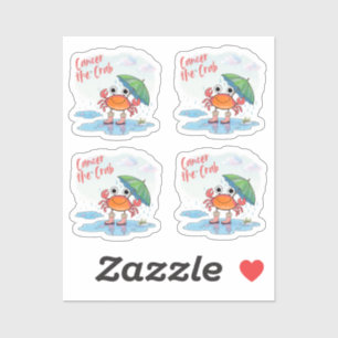 Sticker Cancer le crabe signe Zodiac