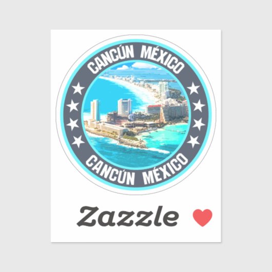 Sticker Cancún (Feuille)