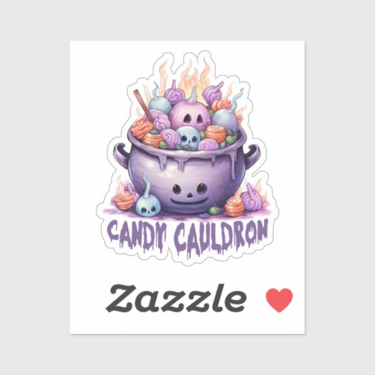 Sticker Candy Cault (Feuille)