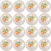 Sticker Canne Marmalade Orange Maison 3 En 16 | Feuille (Devant)