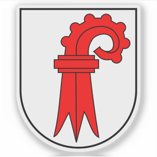Sticker Canton de Bâle-Campagne, Suisse (Devant)