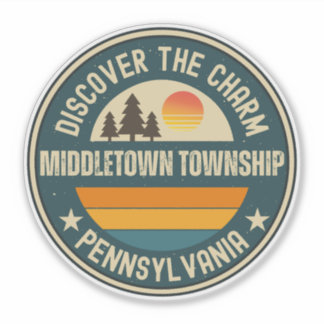 Sticker canton de Middletown, Pennsylvanie