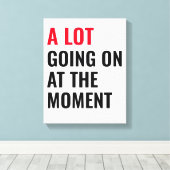 Sticker Canvas Afdruk (Insitu (Houten vloer))