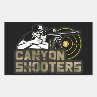 Sticker Canyon Shooters