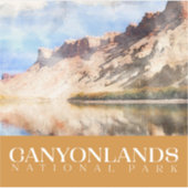 Sticker Canyonlands, Décal du parc national (Devant)