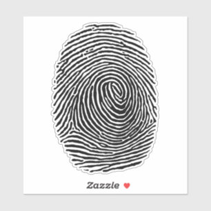 Sticker Canyons de conférence pour l'impression de doigts,