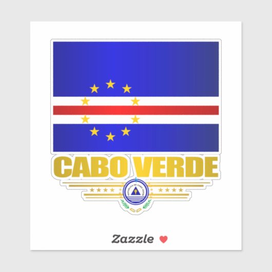 Sticker Cap-Vert (Feuille)