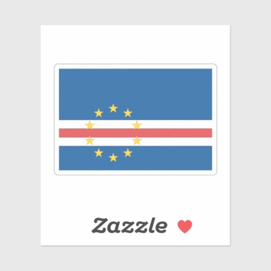 Sticker Cap-Vert (Feuille)