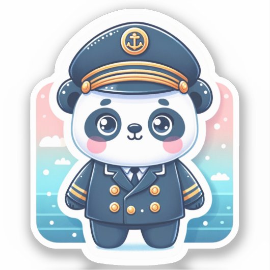 Sticker Capitaine Paws : Aventures en mer (Recto)