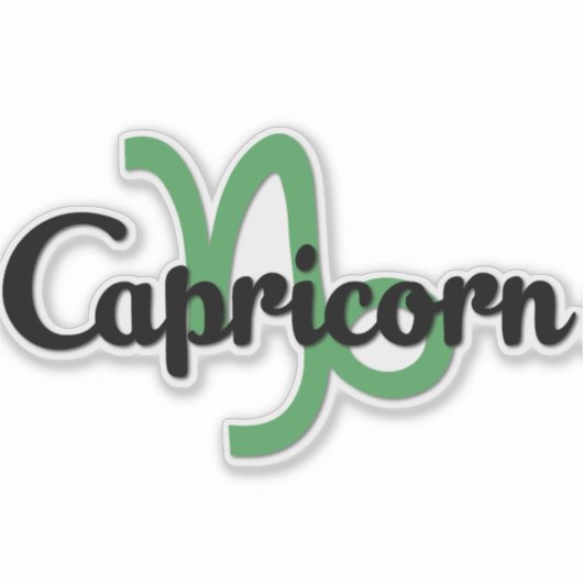Sticker Capricorn (Devant)