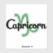 Sticker Capricorne (Feuille)