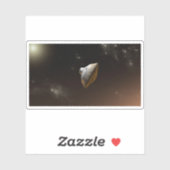 Sticker Capsule d'Aérocoque du Laboratoire des sciences de (Feuille)