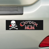 Sticker Captain Mom Bumper (En voiture)