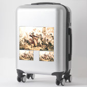 Sticker Capture, Barbe noire pirate, Revenge de la reine A (Sur valise)