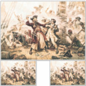 Sticker Capture, Barbe noire pirate, Revenge de la reine A (Devant)