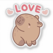 Sticker Capybara (Devant)