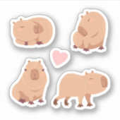 Sticker Capybara (Devant)
