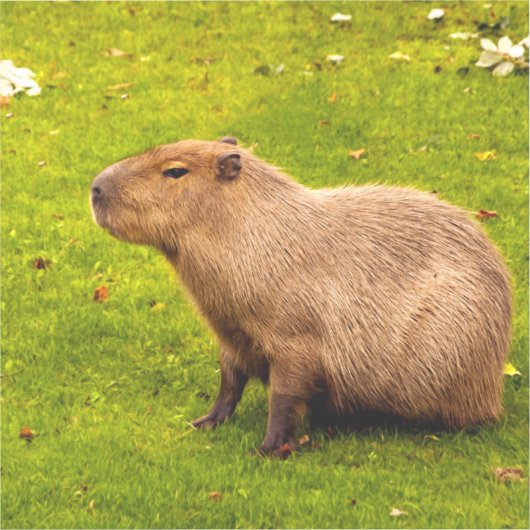 Sticker Capybara (Recto)