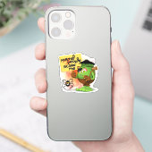 Sticker Caractère Frankenstein de 'Normal People Scare Me' (Téléphone)