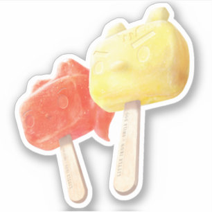 Sticker Caractère Popsicles