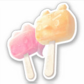 Sticker Caractère Popsicles (Devant)