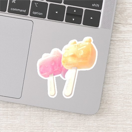 Sticker Caractère Popsicles (Détail)