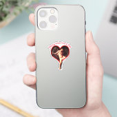 Sticker Caravage Cupidon Saint-Valentin (Téléphone)
