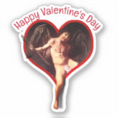 Sticker Caravaggio Cupid Valentine's Day (Recto)