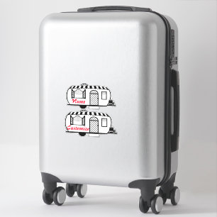 Sticker Caravane arrondie Thunder_Cove